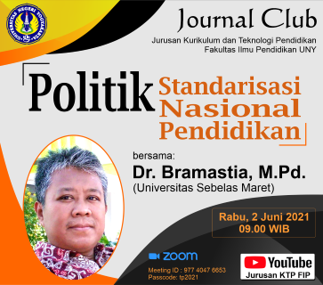 Journal Club Politik Standarisasi Nasional Pendidikan